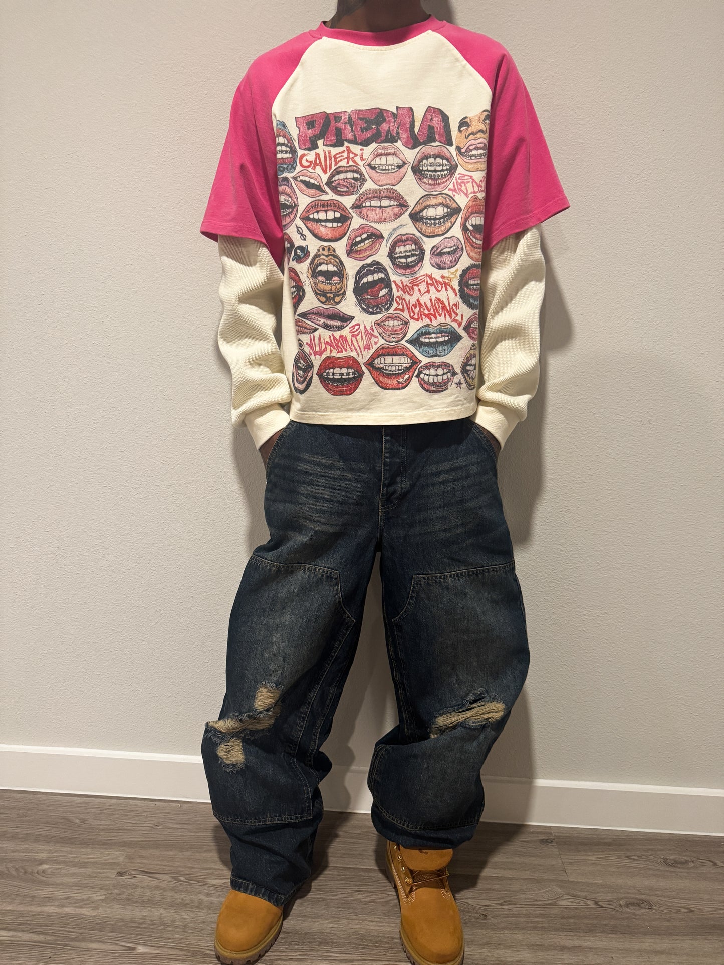pink “not for everyone” double layer