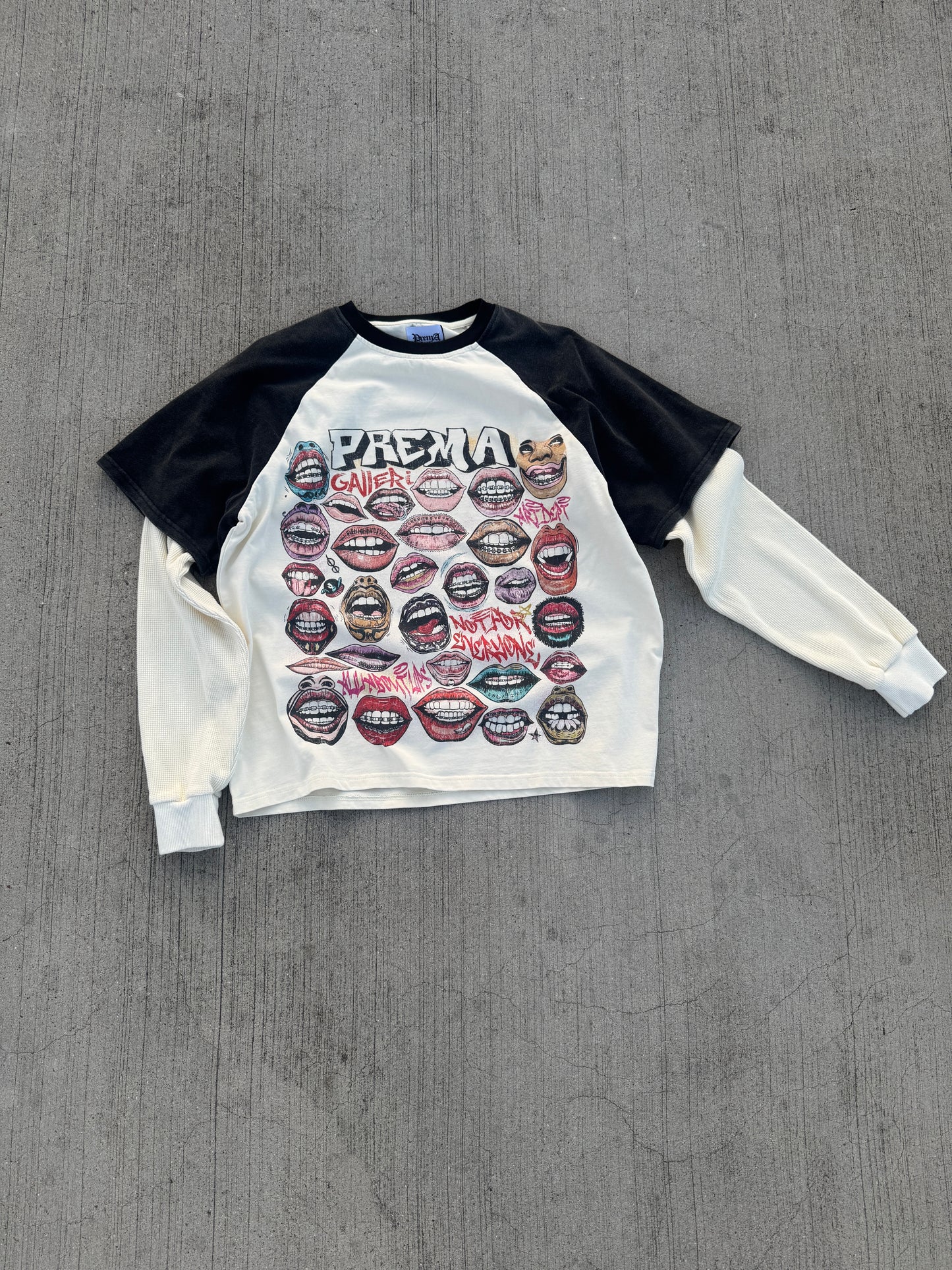 black “not for everyone” double layer