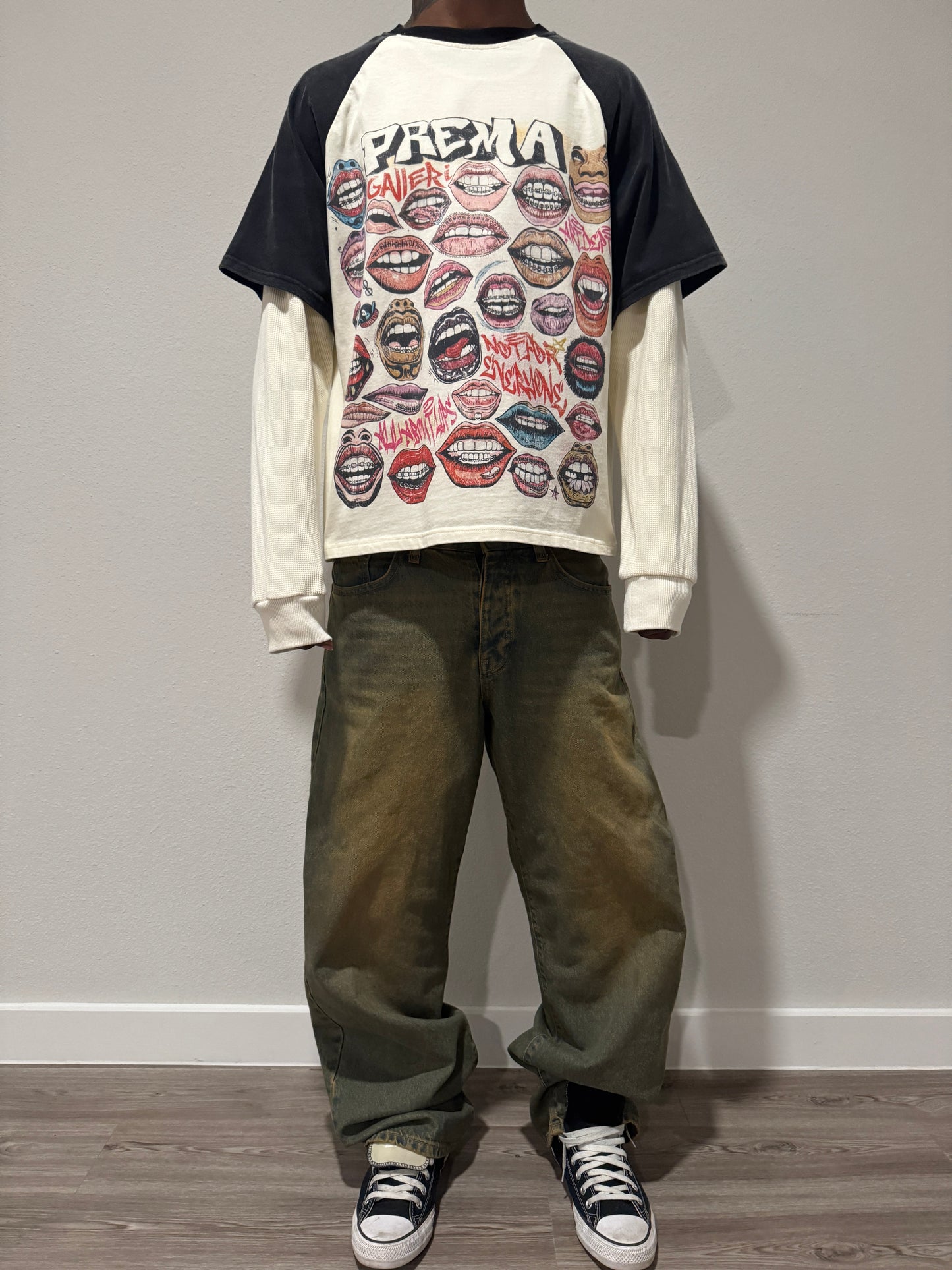 black “not for everyone” double layer