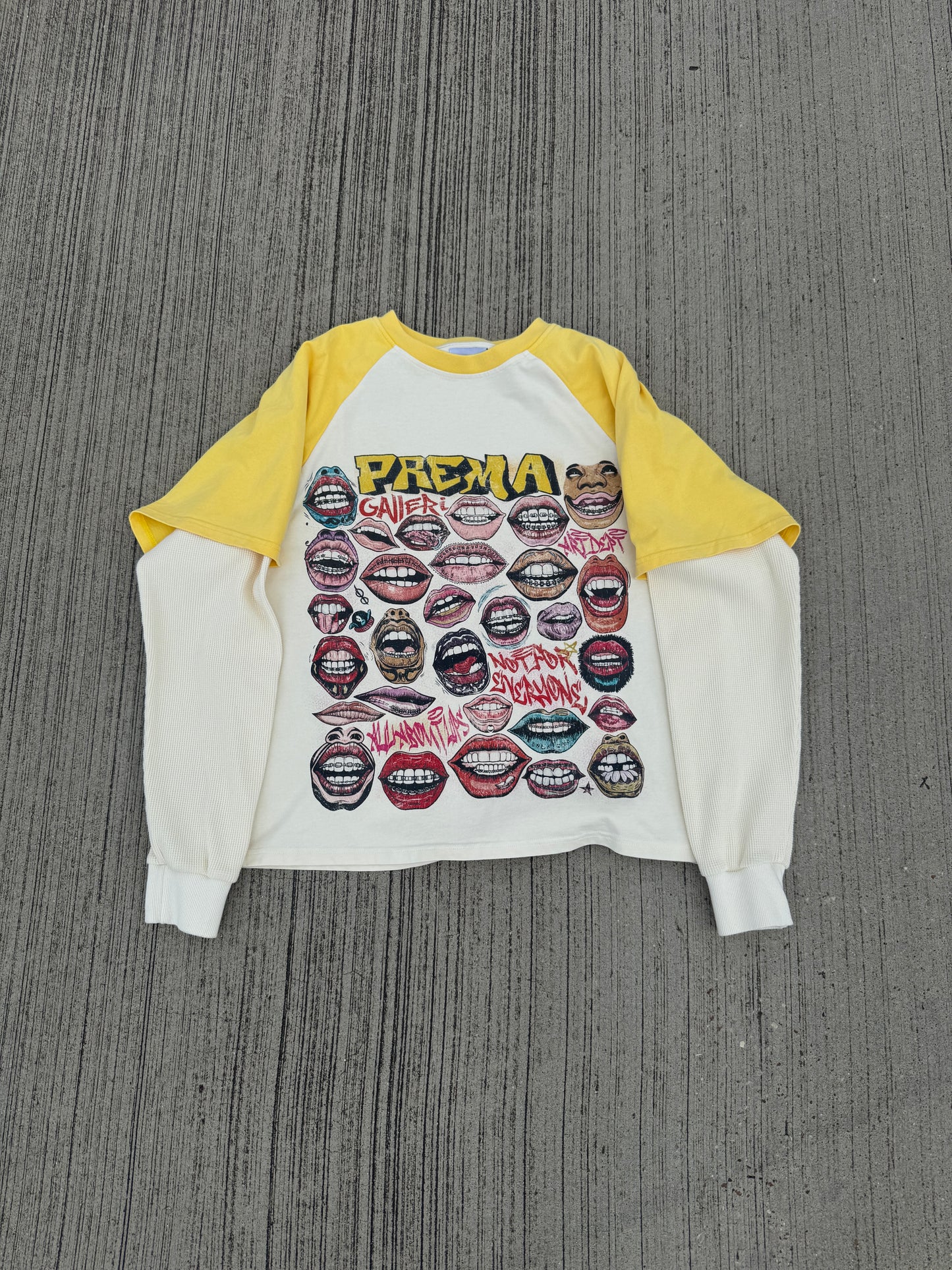yellow “not for everyone” double layer