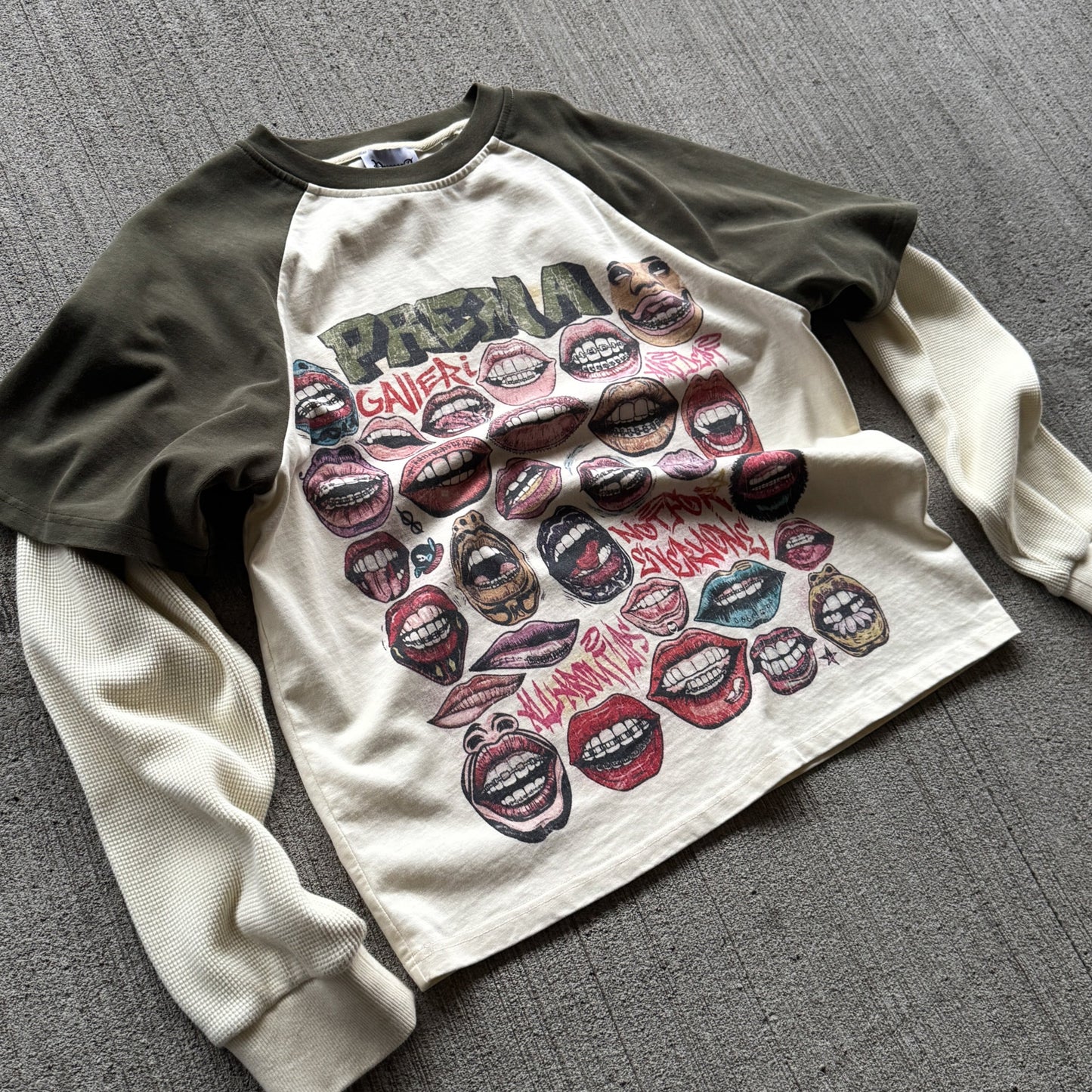 olive “not for everyone” double layer
