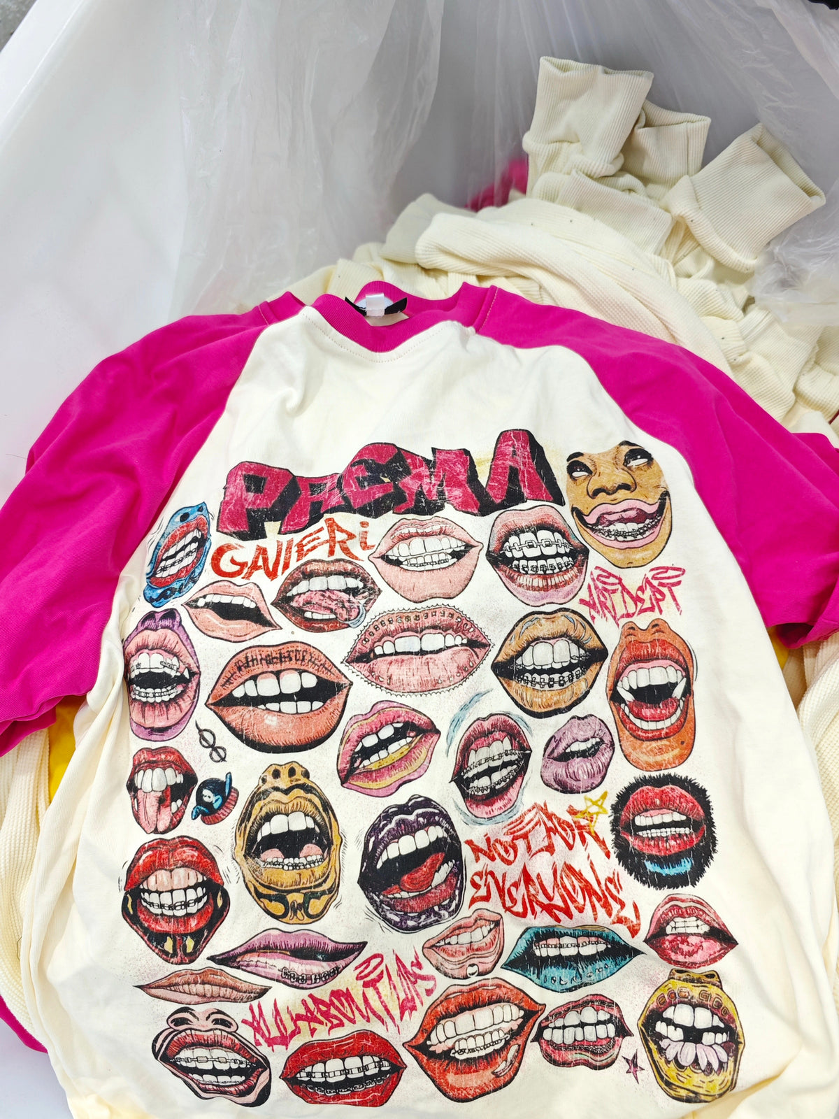 pink “not for everyone” double layer