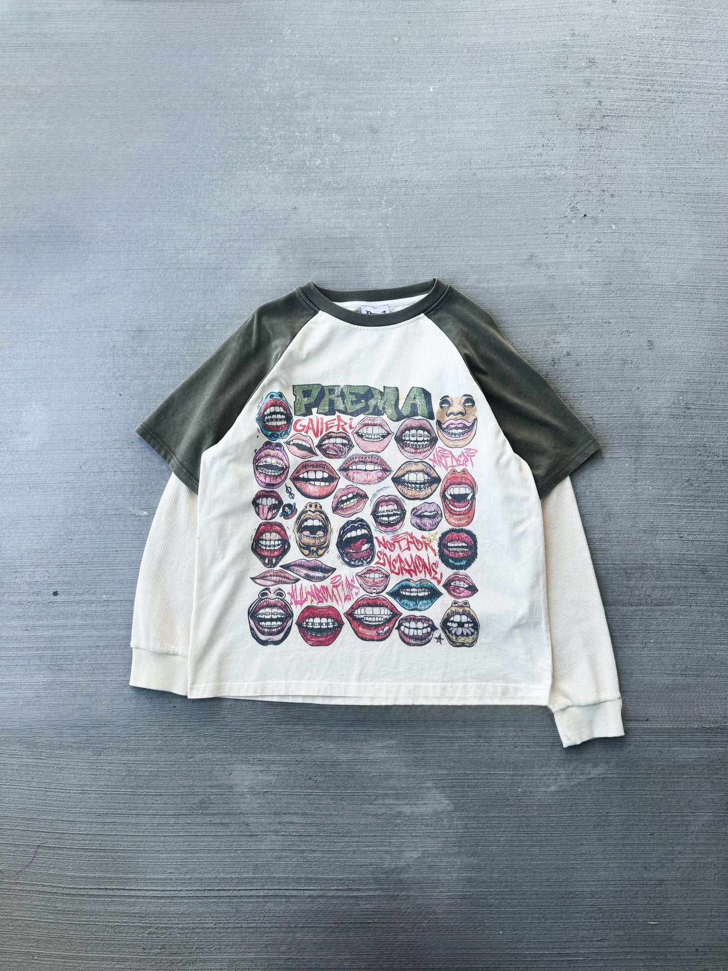 olive “not for everyone” double layer