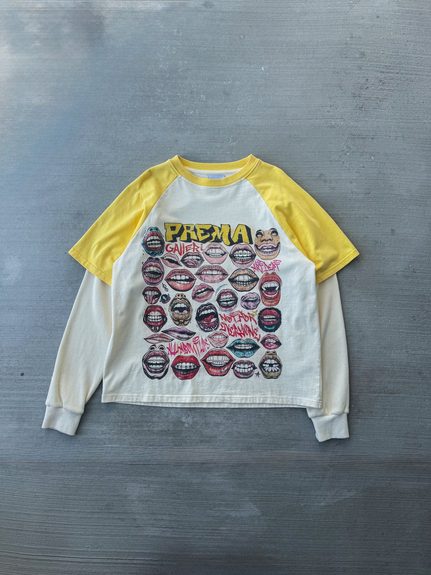 yellow “not for everyone” double layer